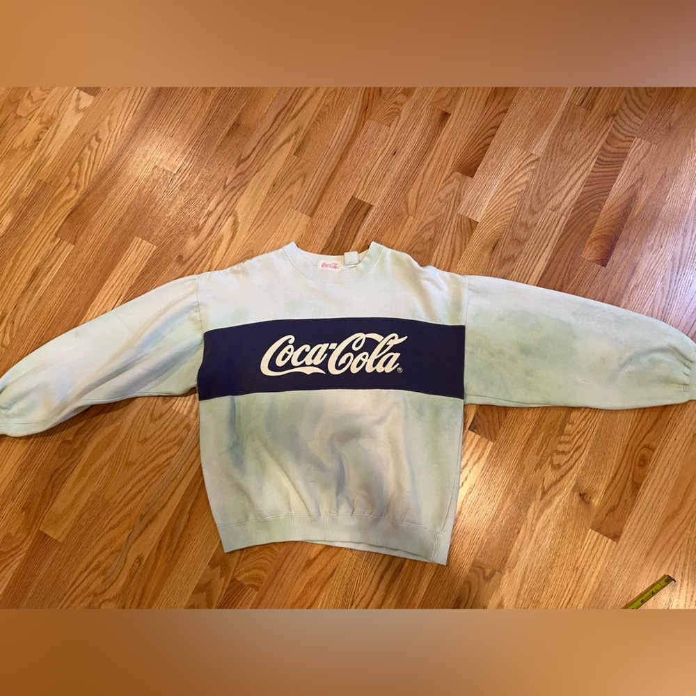 Vintage Coca Cola Tie Dye Crewneck Sweatshirt